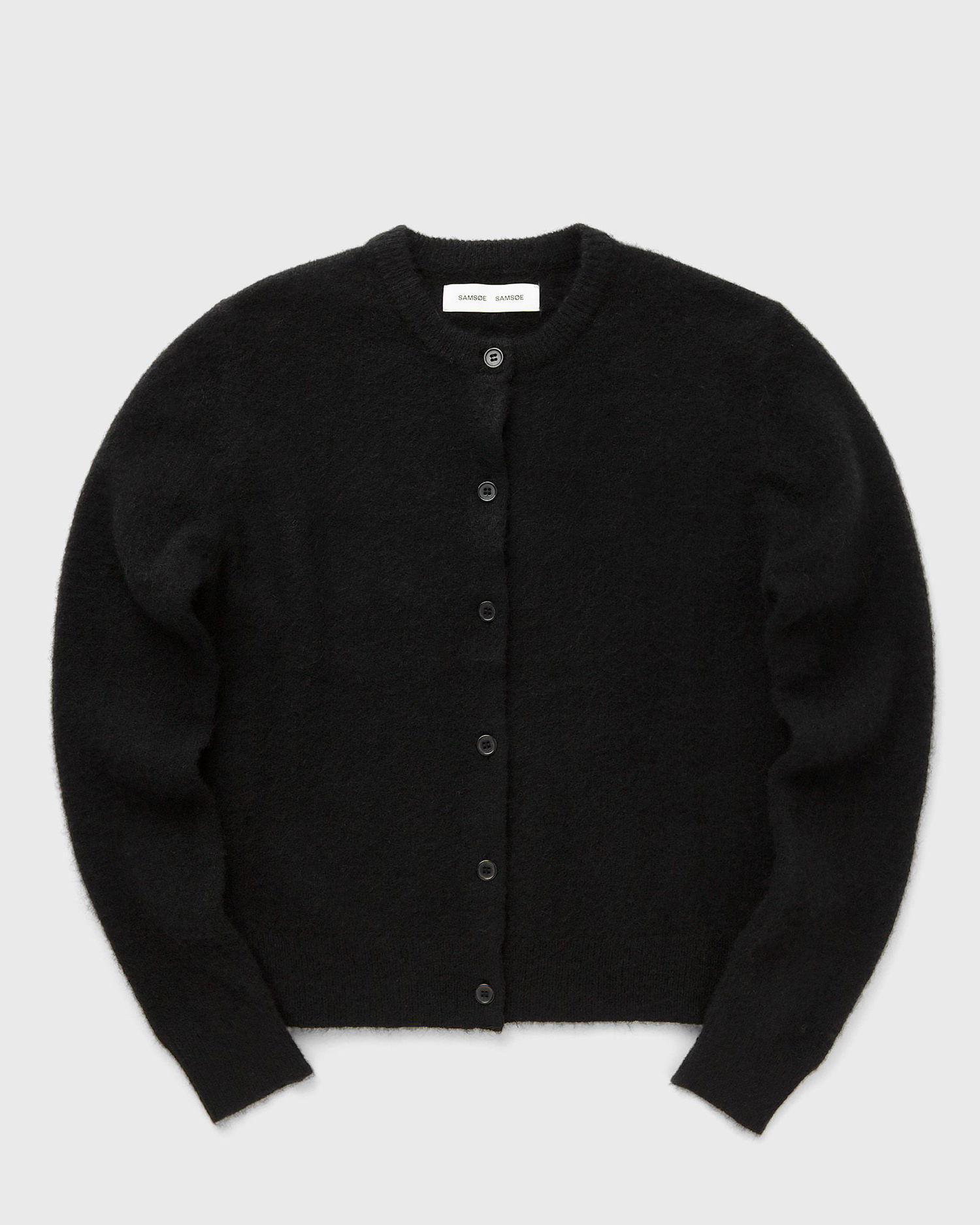 Pleteni pulover Samsoe Samsoe Samsøe & Samsøe NOR Short Cardigan Črna | F16422744-BLACK, 0