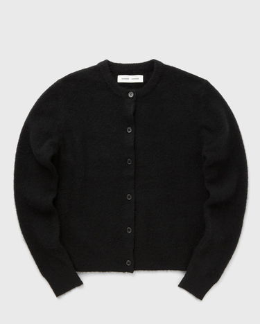 Pleteni pulover Samsoe Samsoe Samsøe & Samsøe NOR Short Cardigan Črna | F16422744-BLACK, 0