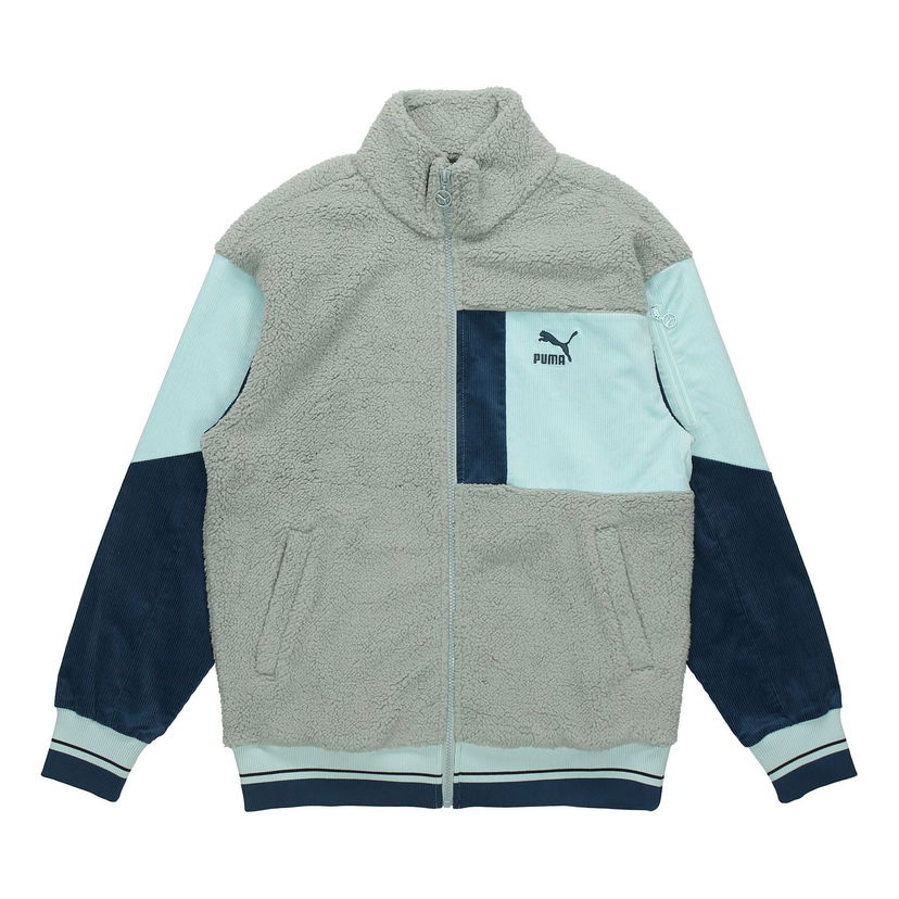 Bomber jakna Puma Retro Sherpa Jacket Zelena | 534678-79