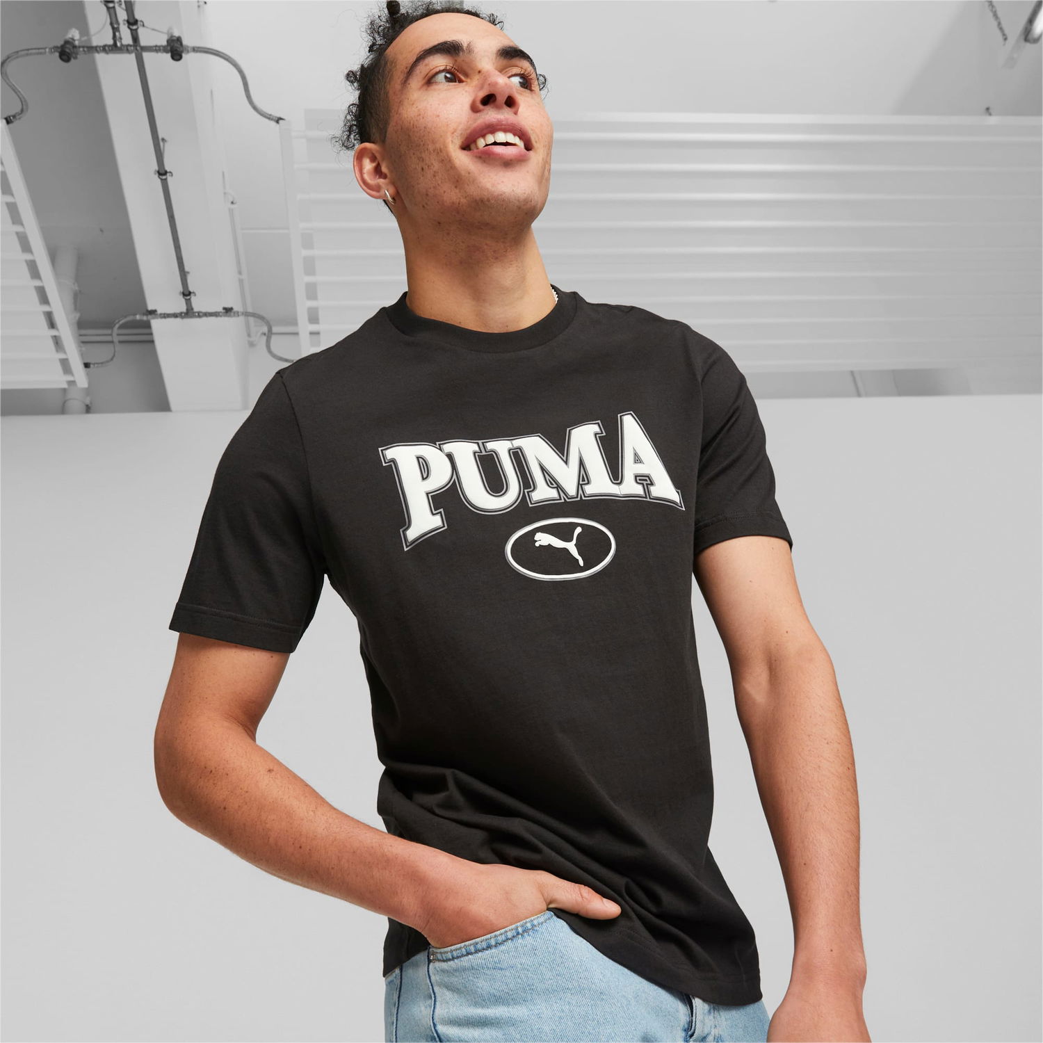 Majica Puma SQUAD Črna | 676013_01, 0