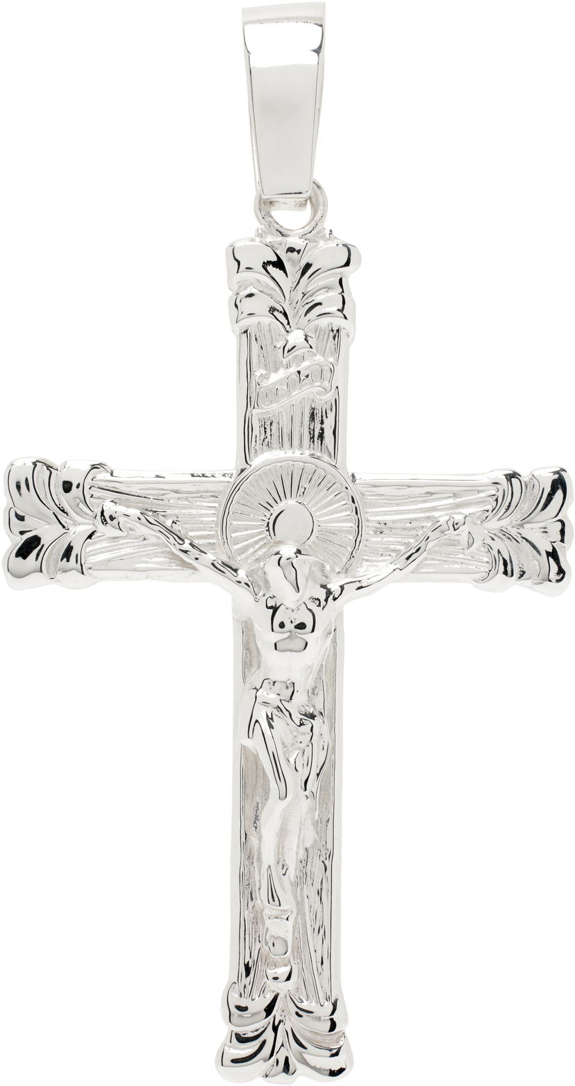 Ogrlica MARTINE ALI Martine Ali Dezi Cross Drop Earring Kovinski | MA2370342-SS-PS24