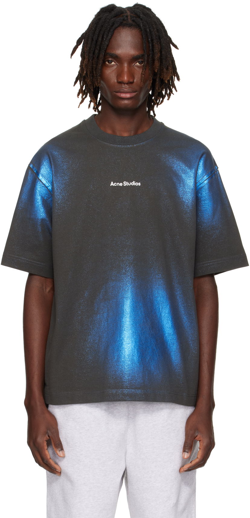 Majica Acne Studios Acne Studios Logo T-Shirt Črna | CL0348-