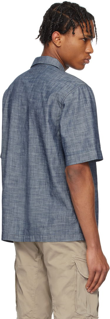 Srajce C.P. Company C.P. Company Chambray Short Sleeve Shirt Modra | 18CMSH151A-110065W, 2