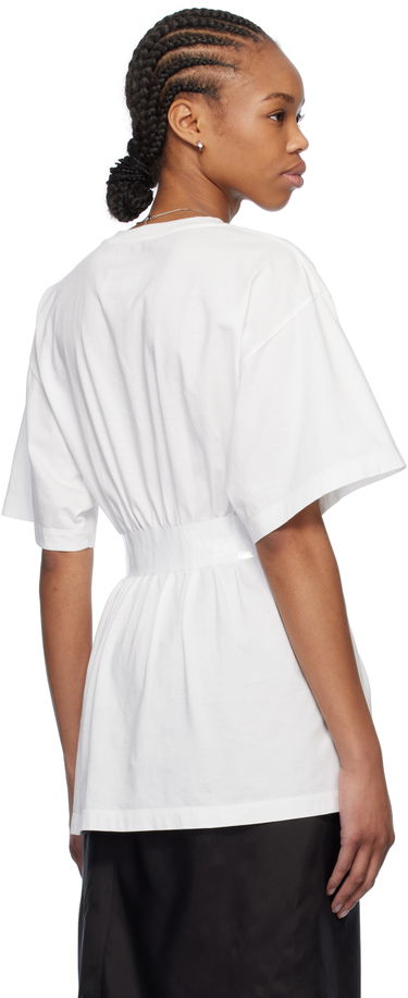 Majica Maison Margiela MM6 Maison Margiela Taped Jersey T-Shirt Bela | S52GC0335 M20048, 2