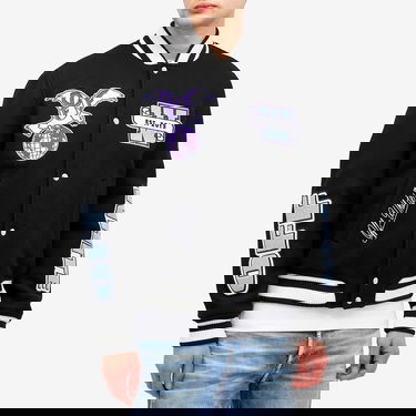 Bomber jakna Off-White Off-White Eagle Wool Varsity Jacket, Size Small Črna | OMEH053S25FAB0011049, 2