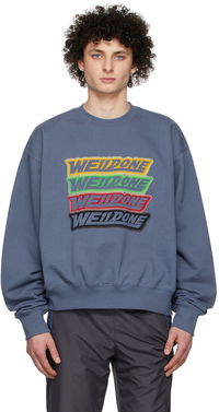 We11done French Terry Sweatshirt