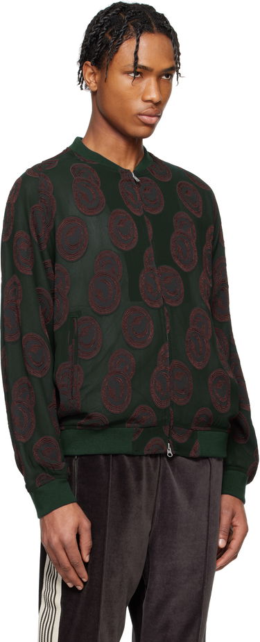 Bomber jakna Needles NEEDLES BB Print Bomber Jacket Zelena | QV122, 1