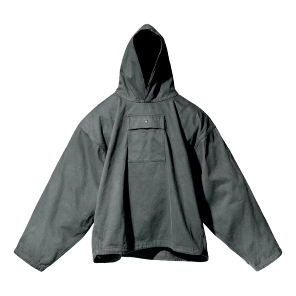 Jakna GAP Sateen Anorak Hoodie Yeezy Gap Engineered By Balenciaga Siva | 471395-01