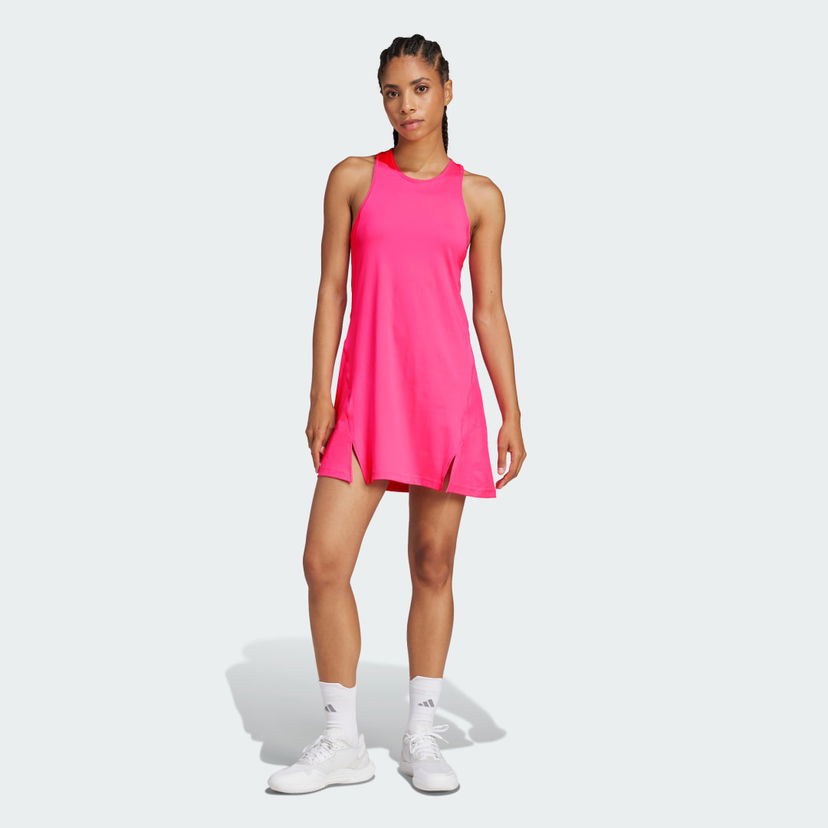 Obleke adidas Performance Club Tennis Climacool Dress Roza | JE7109