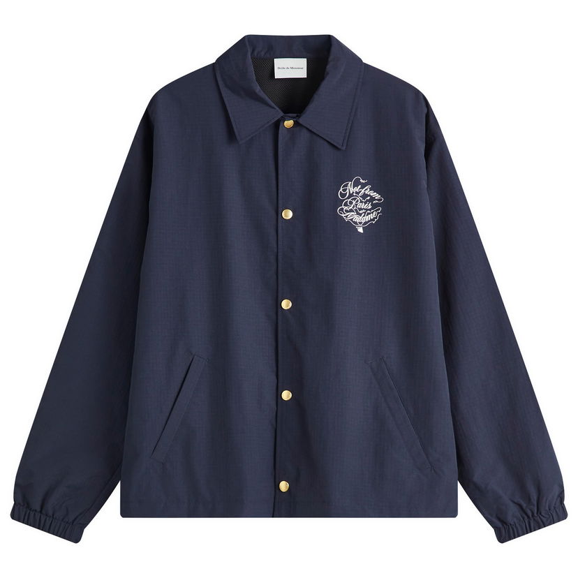 Vetrovka Drôle de Monsieur Drole de Monsieur Slogan Coach Jacket, Size M Mornarica | F-JT209-PA012-NY
