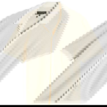Srajce rag & bone Rag & Bone Avery Zig-Zag Towelling Shirt, Size Large Bela | MBS25S036YF36-IVO, 0