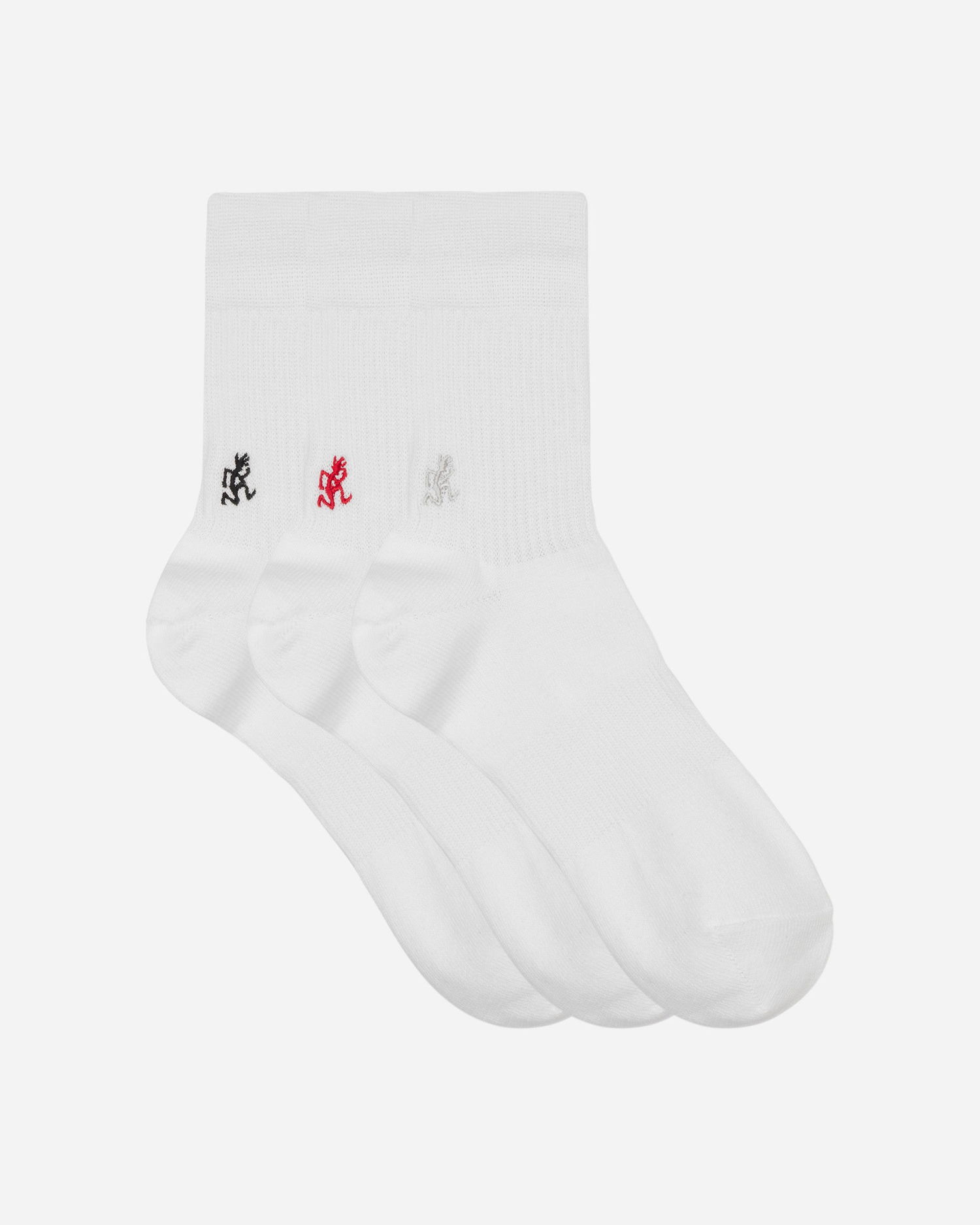 Nogavice GRAMICCI Basic Crew Socks Bela | SX-M04 A, 0