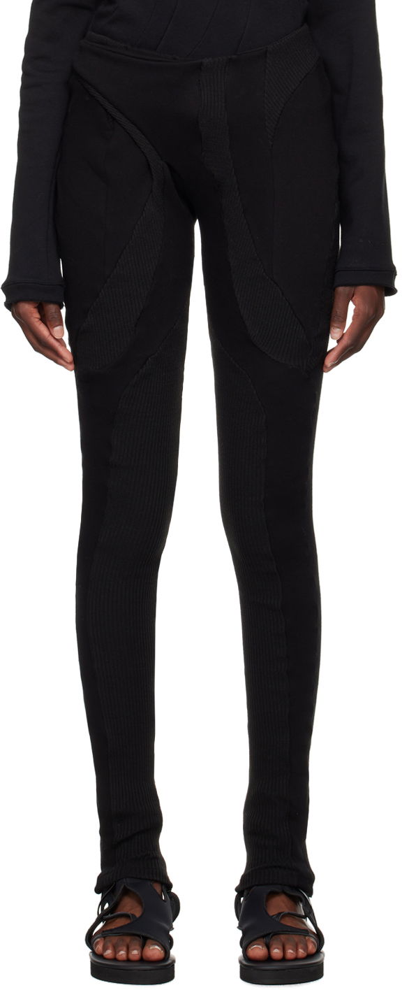 Pajkice Ottolinger Ottolinger Deconstructed Leggings Črna | 1503601