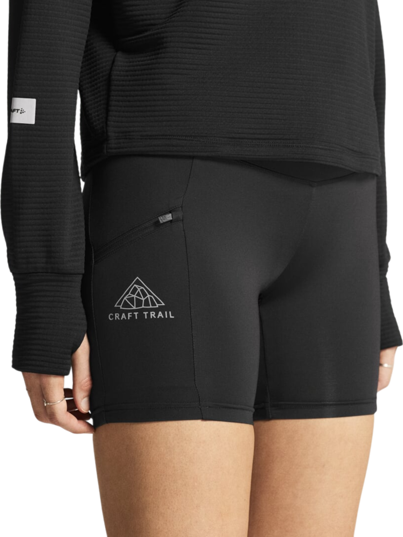 Kratke hlače Craft Craft Pro Trail 2 Short Tight Shorts Črna | 1915400-999000