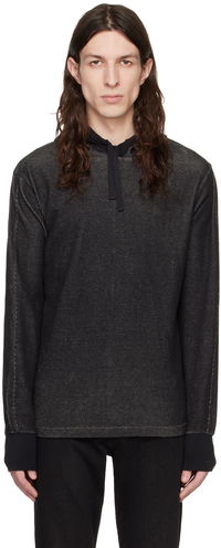 Collin Textured Knit Hoodie