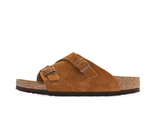 Lifestyle Birkenstock Zürich "Suede Leather Mink" Rjava | 1023842/1023891
