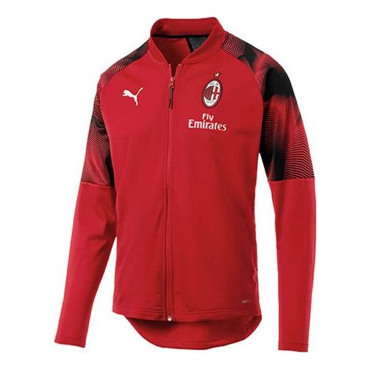 Bomber jakna Puma AC Milan Stadium Poly Jacket Rdeča | 754864-02