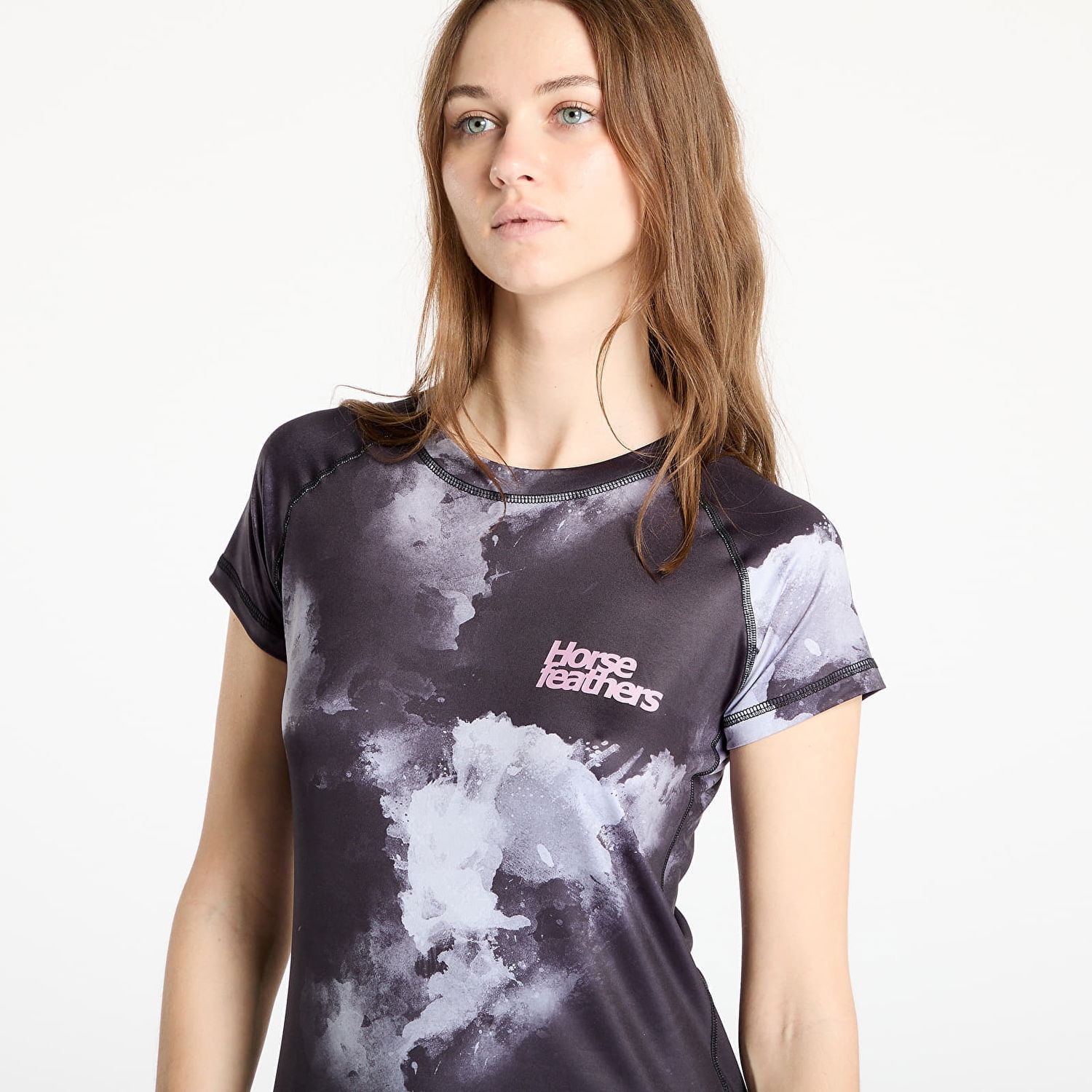 Majica Horsefeathers Horsefeathers Deco Bike Jersey Črna | TW042C, 1