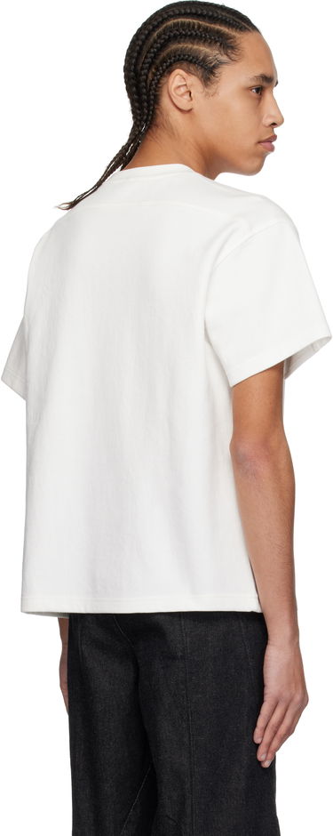 Majica ADER ERROR ADER error 0103 Split Hem T-Shirt Bela | BO01SSTS0103OW, 2