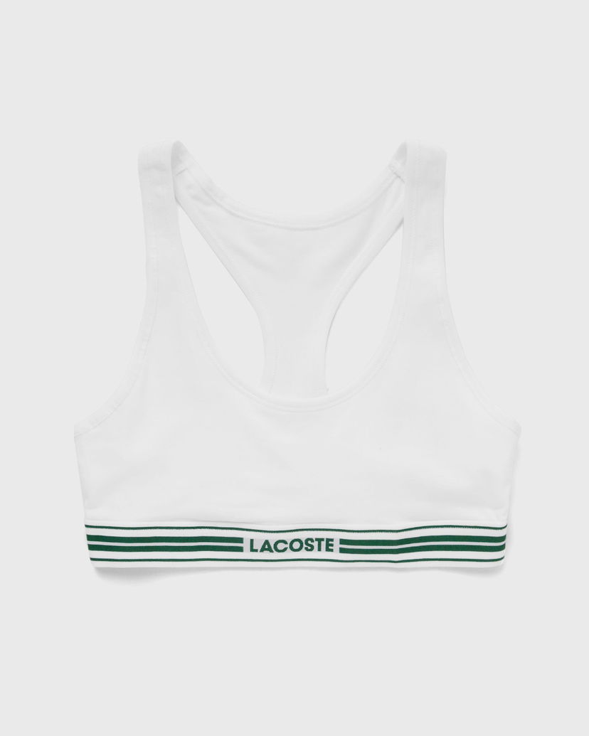 Modrček Lacoste UNDERWEAR BRA Bela | IF8167-001