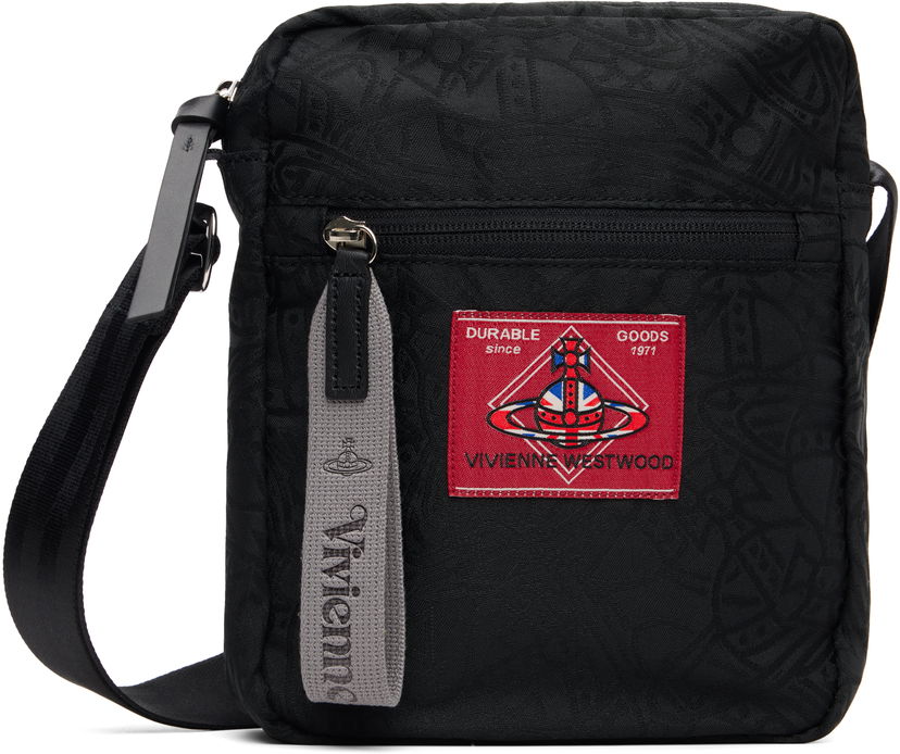 Torba za čez ramo Vivienne Westwood Vivienne Westwood Luke Crossbody Pouch Črna | 48030012U-W016Q-
