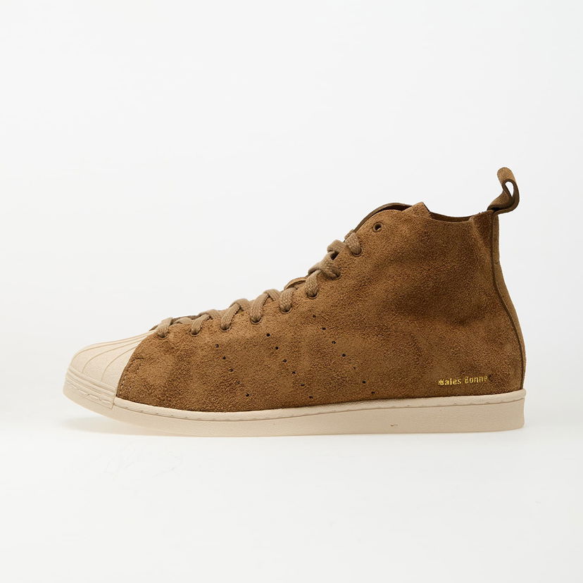 Superge in čevlji adidas Originals WALES BONNER Superstar HI Rjava | JR0217