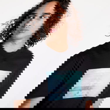 Majica CALVIN KLEIN Basketball Court Graphic Tee Črna | J30J326869 BEH, 1