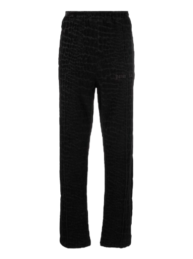 Hlače Palm Angels Tuxedo Coco Track Pants Črna | PMCJ004F22FAB0031001