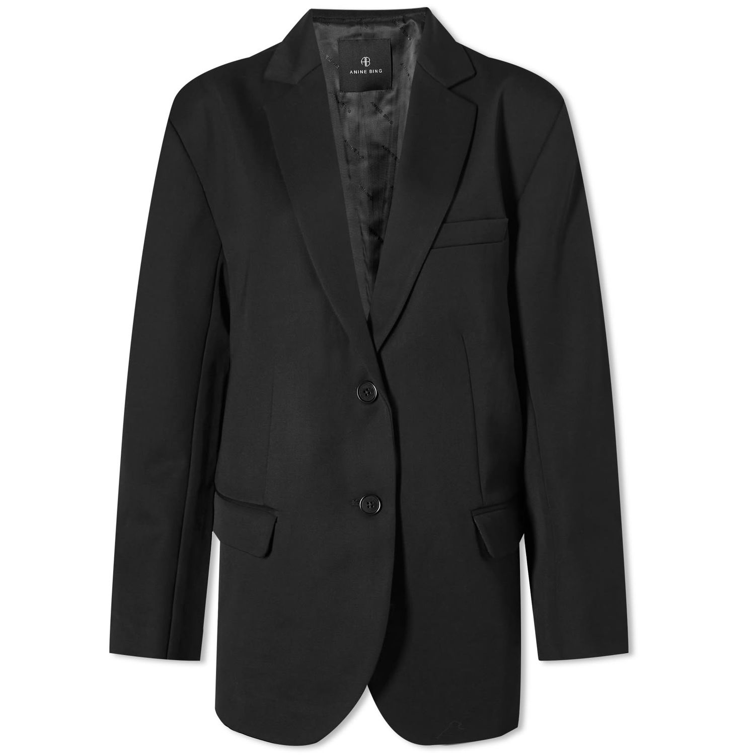 Jakna Anine Bing Quinn Blazer Jacket Črna | A-01-7073-001, 0