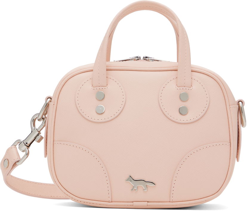 Torbica MAISON KITSUNÉ Maison Kitsuné Boogie Crossbody Bag Roza | LW05143LR0022