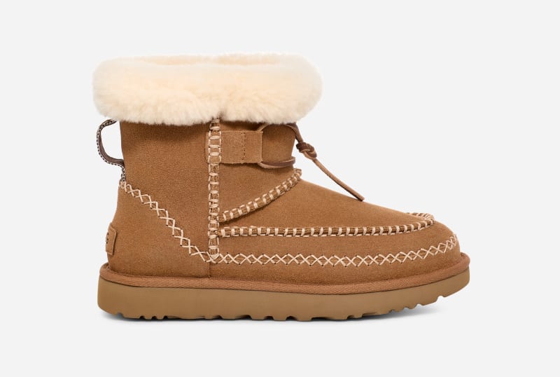 Superge in čevlji UGG Classic Mini Alpine Boot Rjava | 1158251-CHE