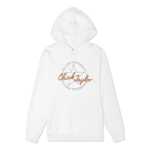Pulover Converse Deconstructed Chuck Patch Pullover Hoodie Bela | 10022265-A02