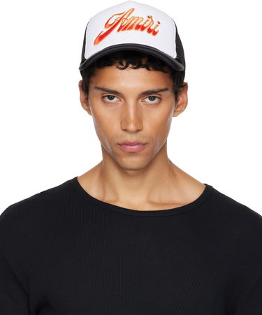 Kapa AMIRI AMIRI Groovy Trucker Cap Črna | AMHATR1041, 0