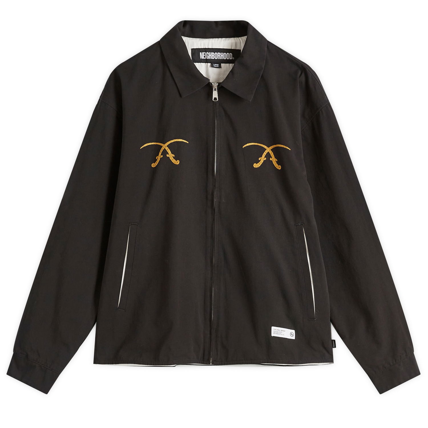 Jakna Neighborhood Souvenir Jacket, Size Large Črna | 251UTNH-JKM03-BLK, 1