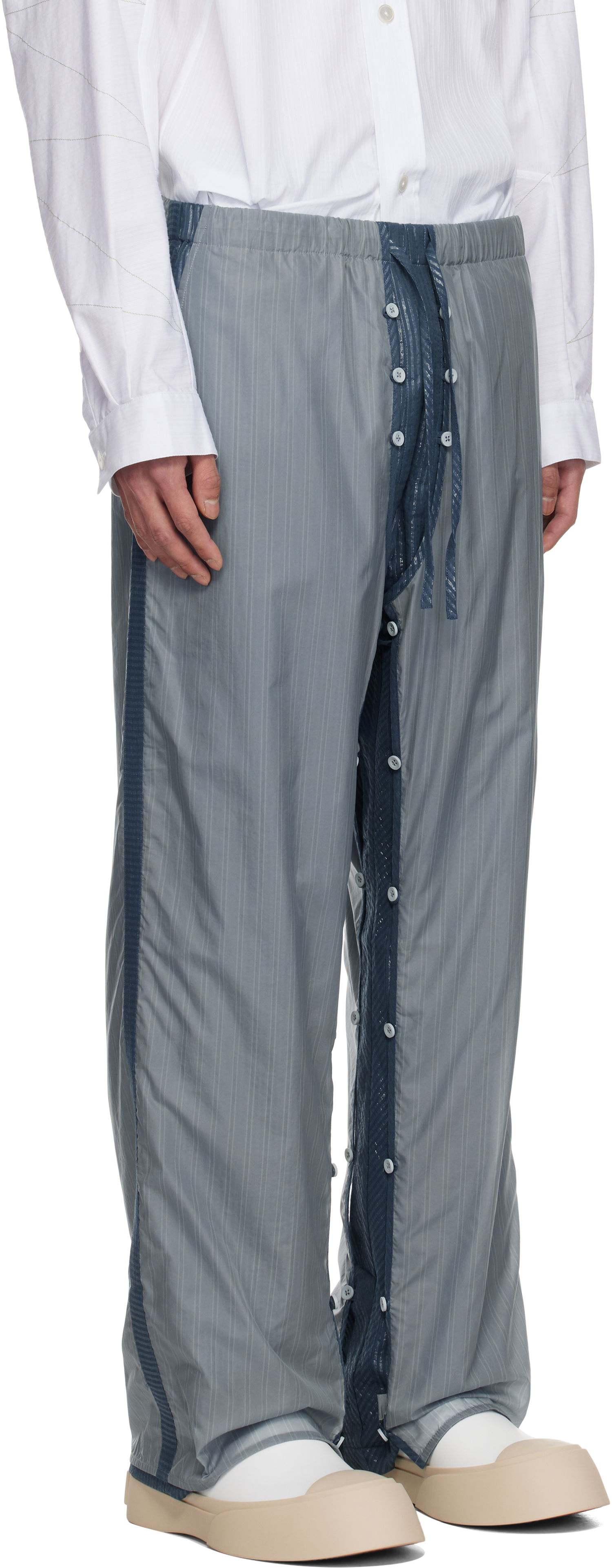 Hlače Craig Green Craig Green Layered Shell Trousers Modra | CGSS25CWOTR82, 1