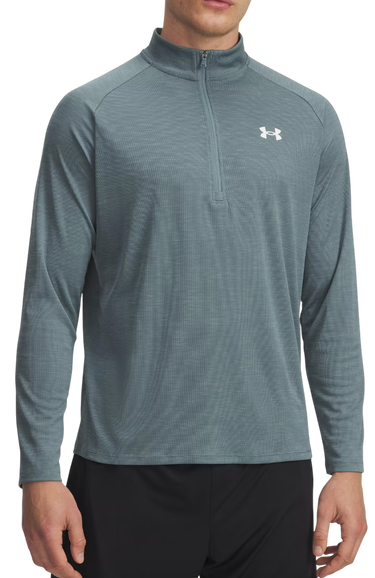Pulover Under Armour Tech Textured Half-Zip Pullover Turkizna | 1382797-587, 0