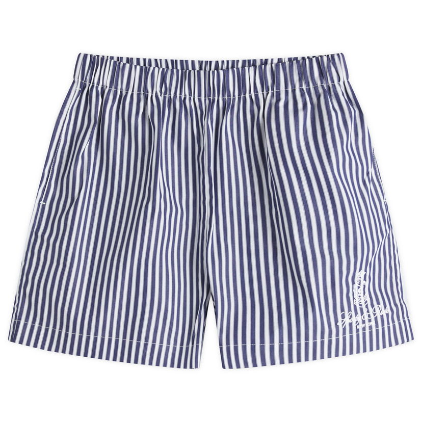 Kopalke Sporty & Rich Sporty & Rich Vendome Boxer Shorts, Size Large Modra | SH012511205ST41-NVY
