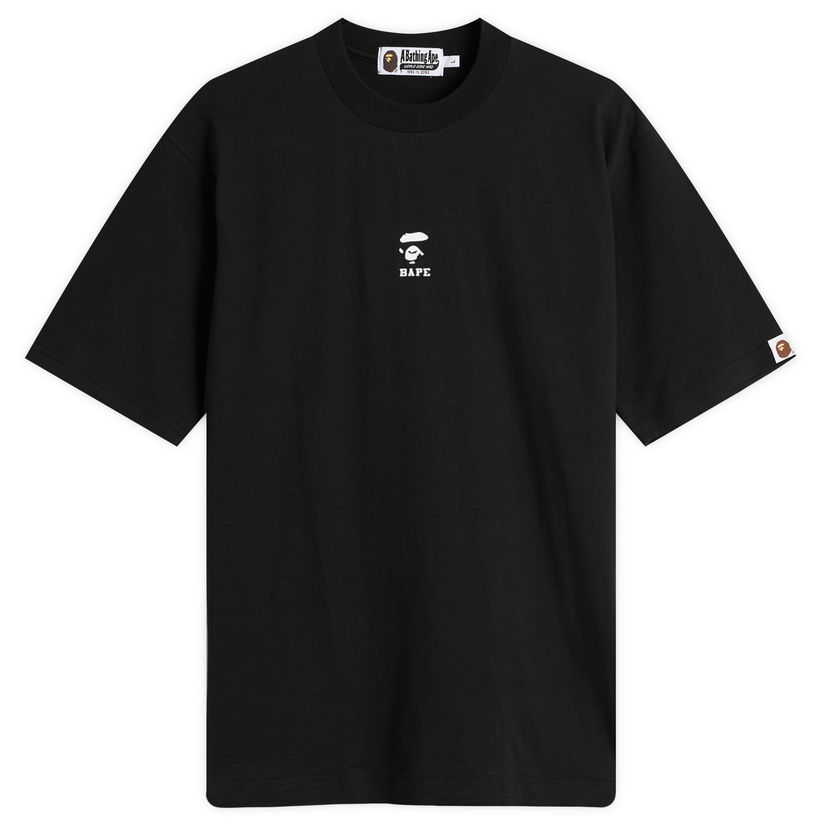 Majica BAPE Ape Face Shrunk T-Shirt Črna | 001CSL801309M-BLK