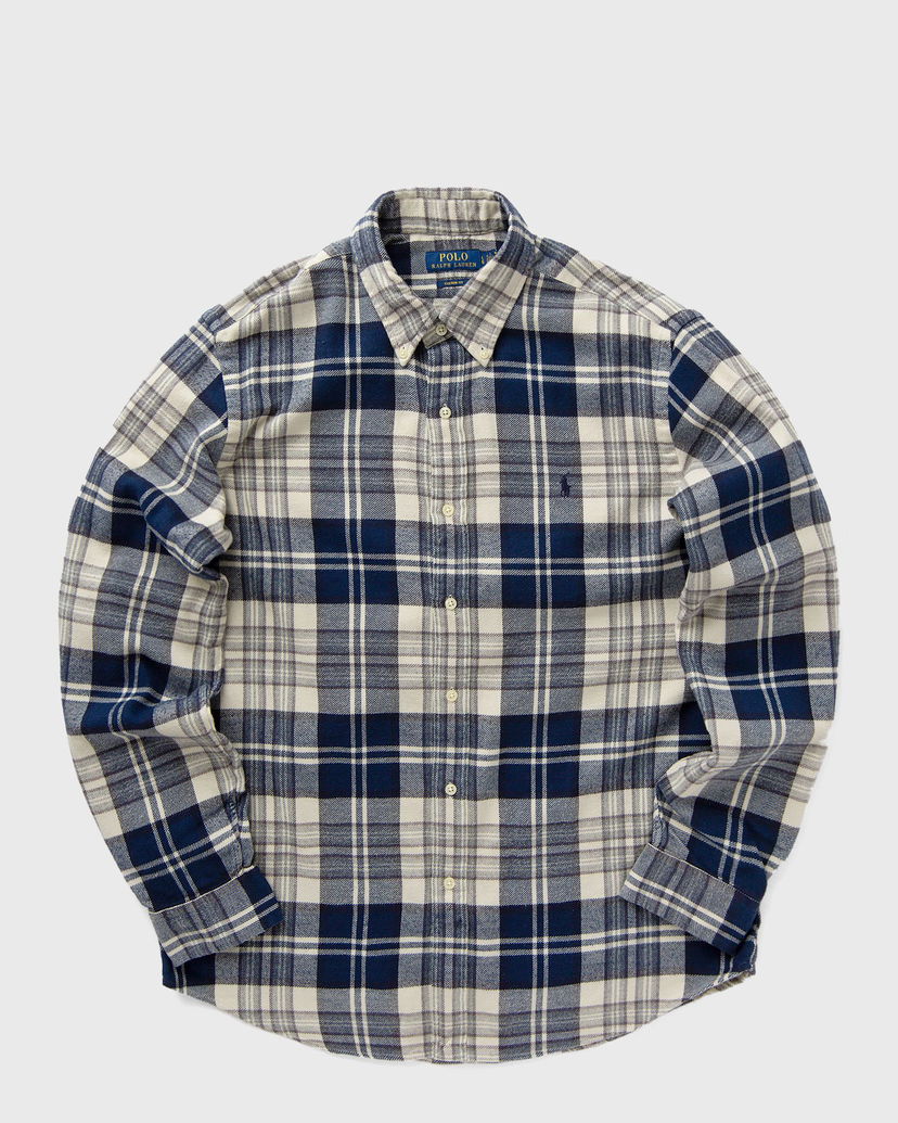 Srajce Polo by Ralph Lauren Shirt Long Sleeve Modra | 710953355001