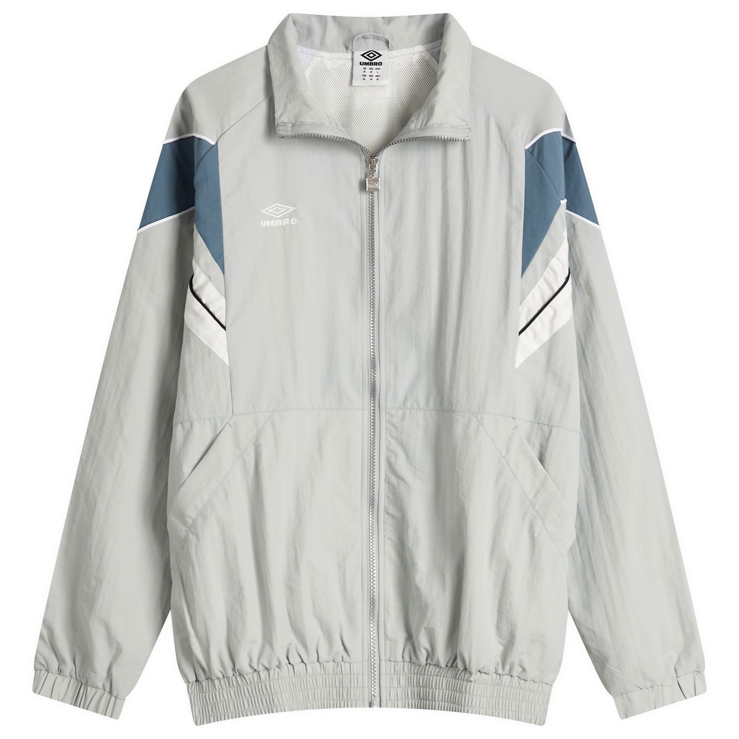 Vetrovka Umbro Umbro Relaxed Track Jacket, Size Large Siva | 66630U-MSH, 0
