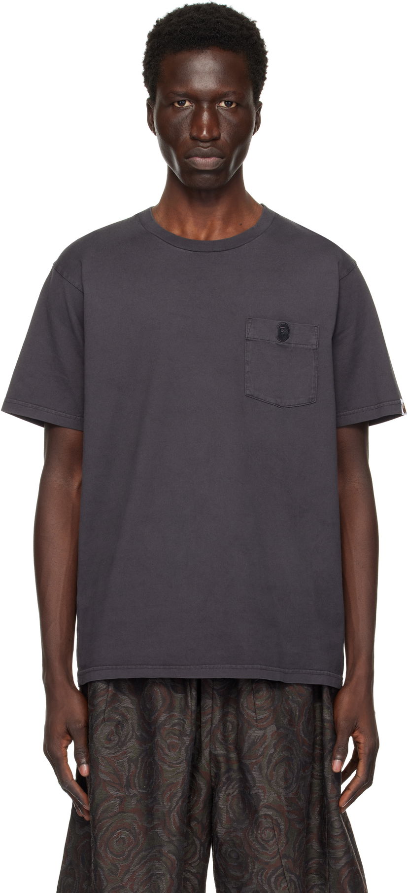 Majica BAPE Garment Dye Pocket T-Shirt Siva | 001CSK801004M