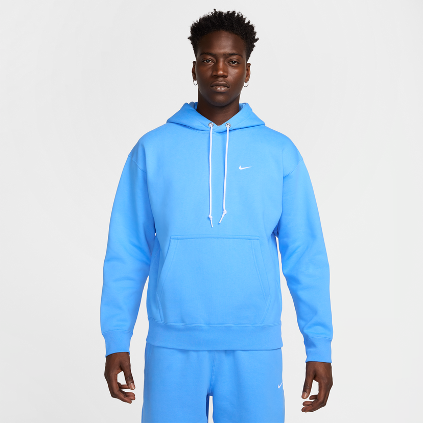 Pulover Nike Solo Swoosh Fleece Hoodie Modra | DX1355-412