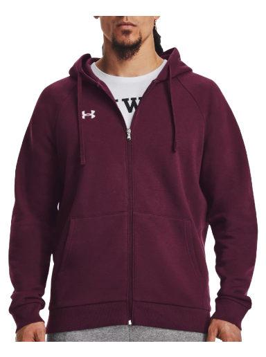 Pulover Under Armour Rival Fleece FZ Bordo | 1379767-600