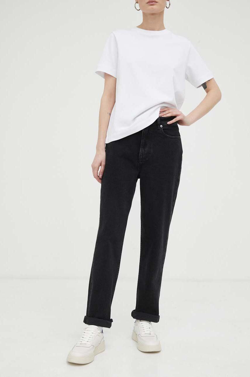 Kavbojke Samsoe Samsoe Jeans High Waist Črna | F20121105, 0