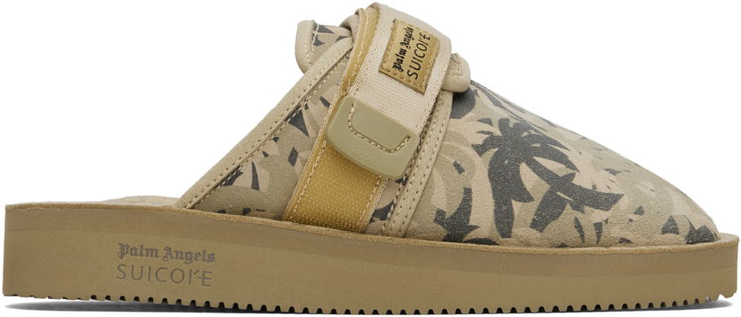Oblačila Palm Angels Palm Angels Suicoke Edition Zavo Slippers Bež | PWIJ012F24LEA0026061