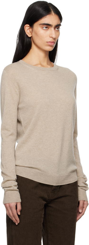 Pleteni pulover The Row The Row Jazor Cashmere Sweater Bež | 8795-Y751, 1