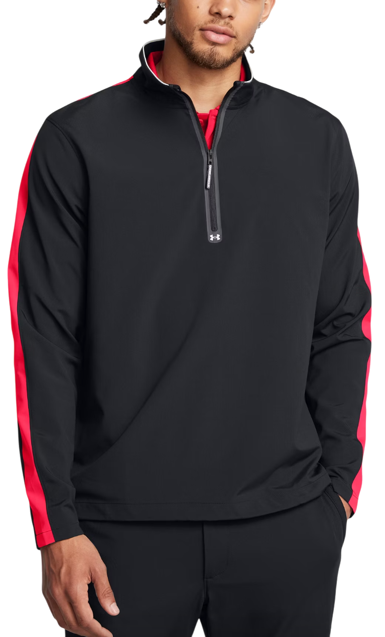 Pulover Under Armour Storm Windstrike Half-Zip Pullover Črna | 1383149-001