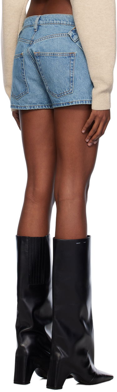 Kratke hlače Coperni Coperni Open Hip Denim Shorts Modra | COPP71202, 2