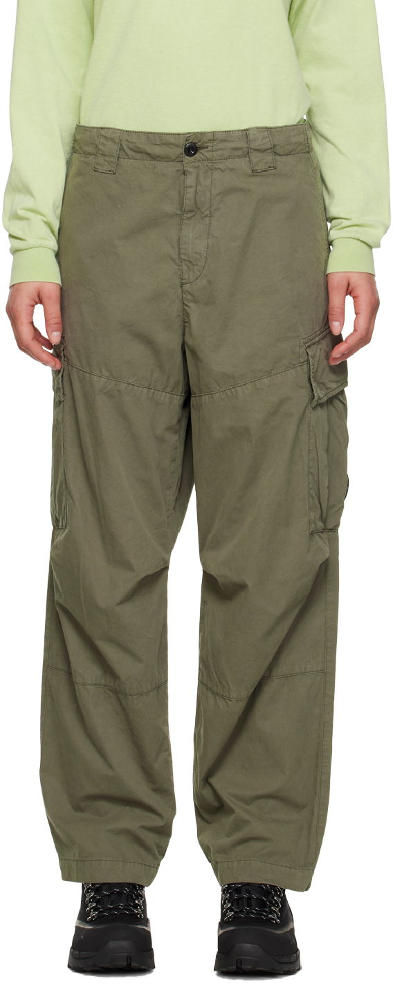 Hlače C.P. Company Patch Pocket Trousers Zelena | 13CMPA135A-006407G, 0