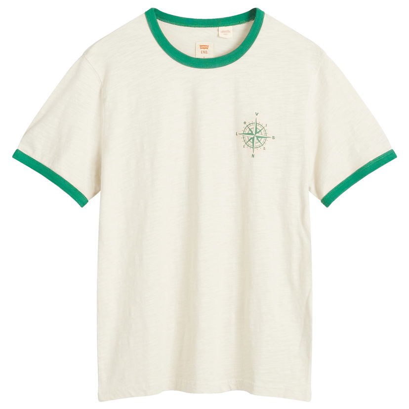 Majica Levi's Ringer 'Mount Rambler' T-Shirt Bela | A9512-0000